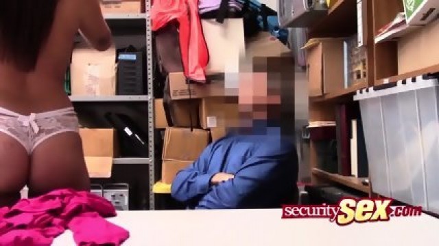 Innocent Teen Thief Is Getting Pounded Into Her Filthy Pussy