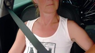 Orgasm at the car